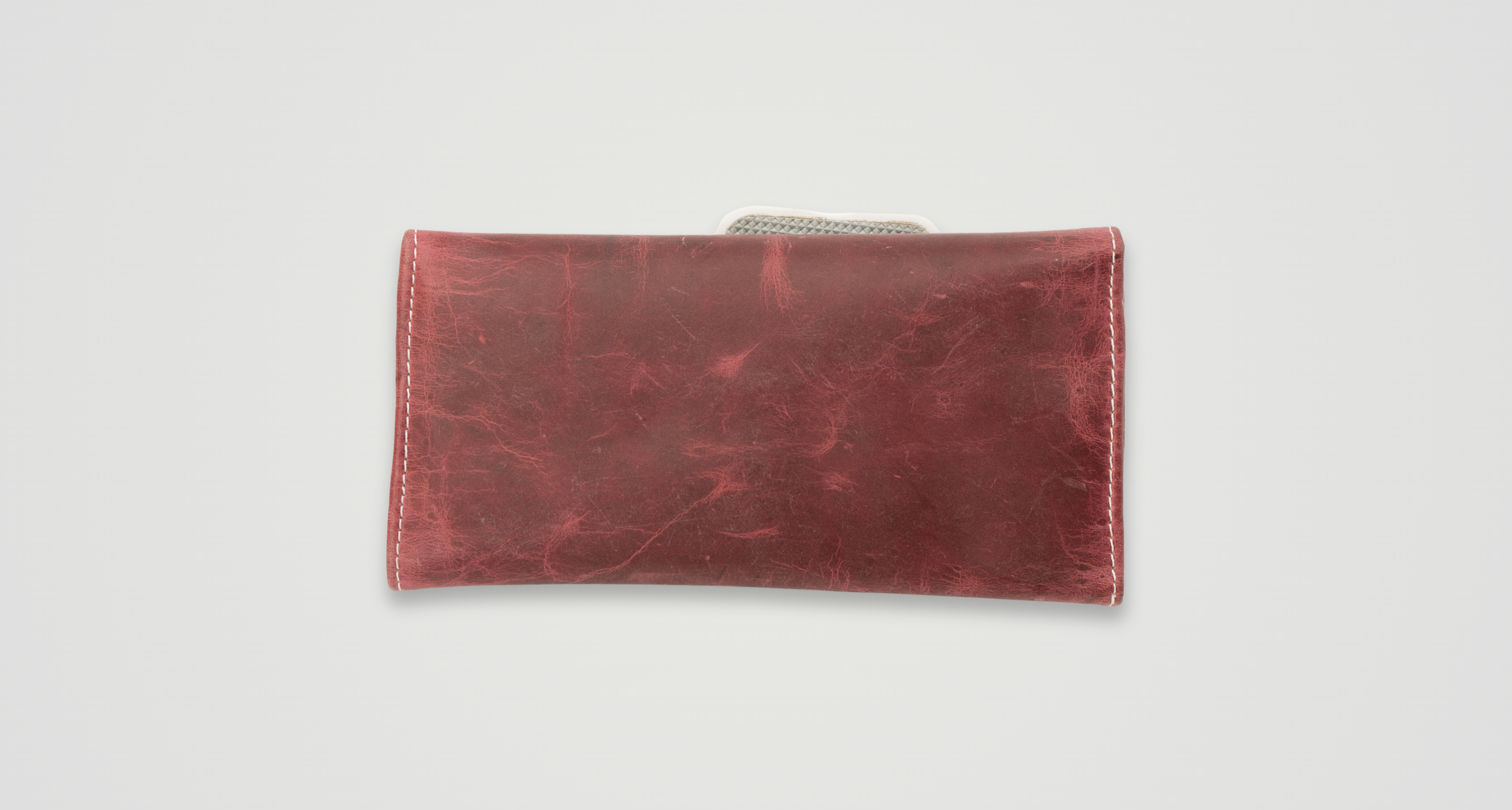 Artisan Distressed Leather Clutch Wallet
