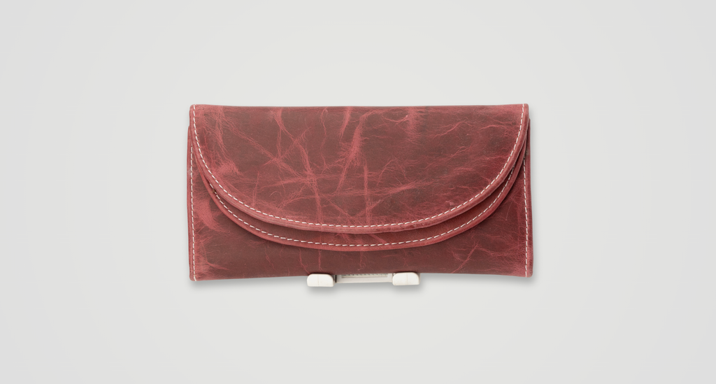 Artisan Distressed Leather Clutch Wallet