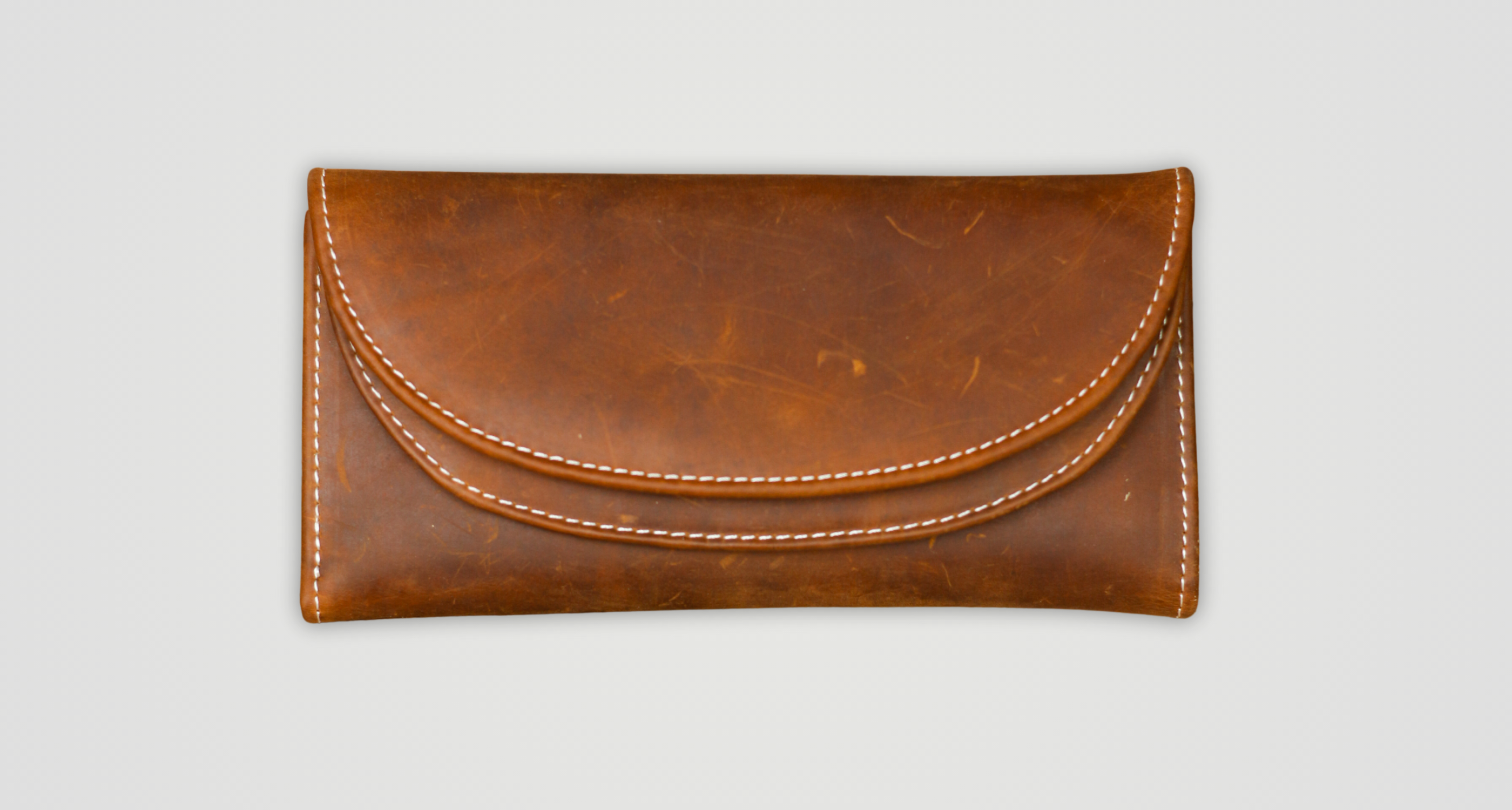 Rustic Stitch Travel Wallet