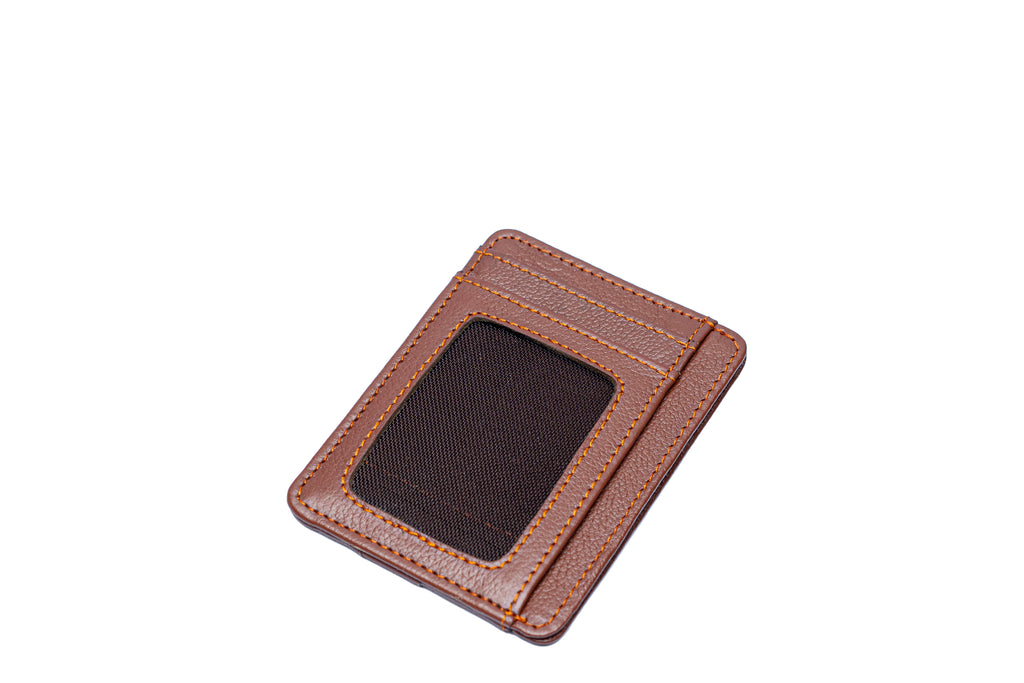 Maple Brown Card Holder