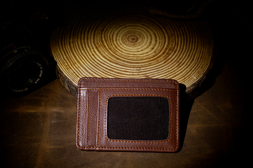 Maple Brown Card Holder